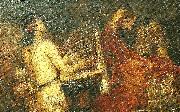 Ernst Josephson david och saul oil painting on canvas